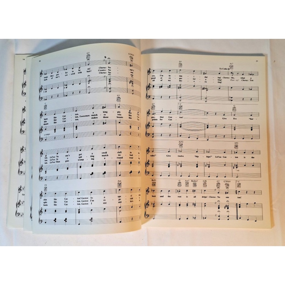 Disney Beauty and the Beast Sheet Music Piano Vocal Songbook Alan Menken 1991 - Picture 6 of 6